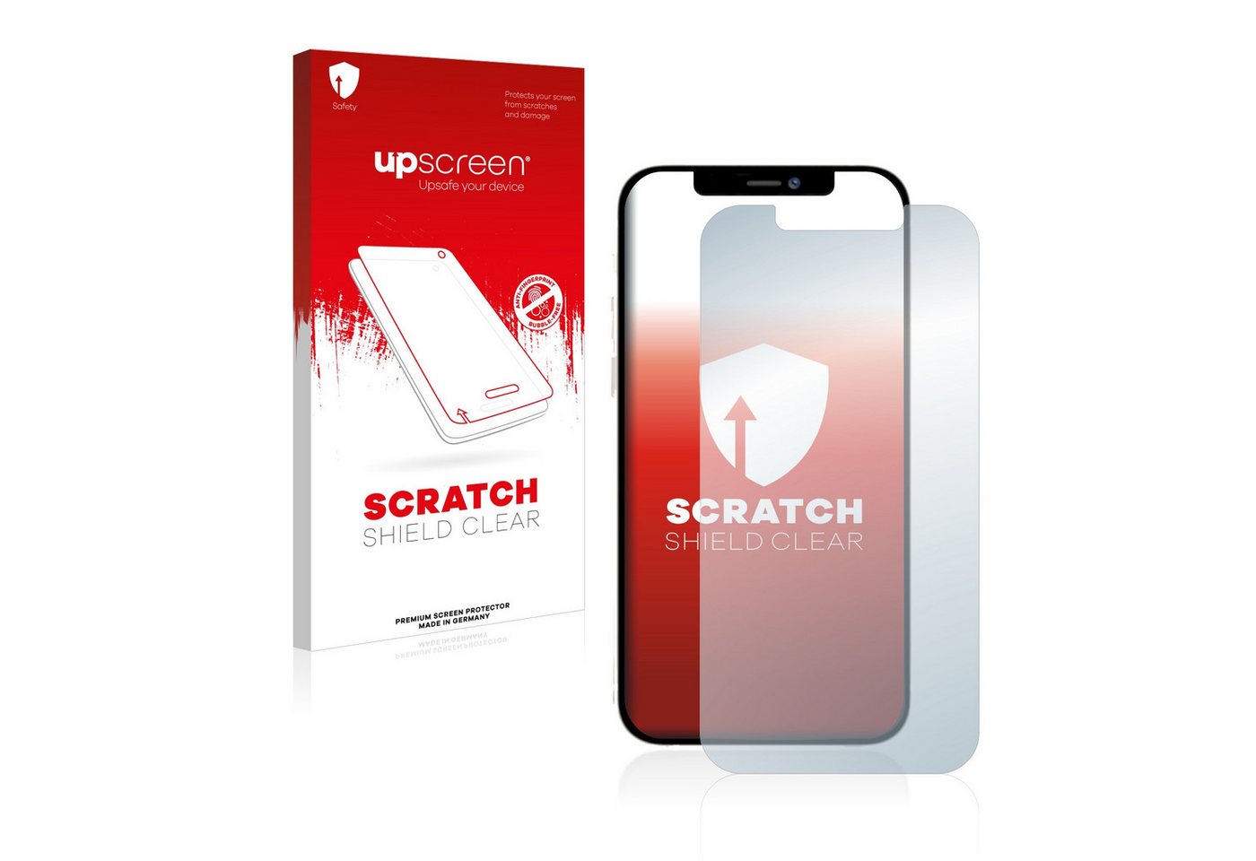 upscreen Schutzfolie für Apple iPhone 12 Pro Max, Displayschutzfolie, Folie klar Anti-Scratch Anti-Fingerprint von upscreen
