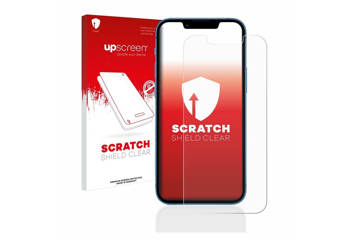 upscreen Schutzfolie für Apple iPhone 13 mini, Displayschutzfolie, Folie klar Anti-Scratch Anti-Fingerprint von upscreen