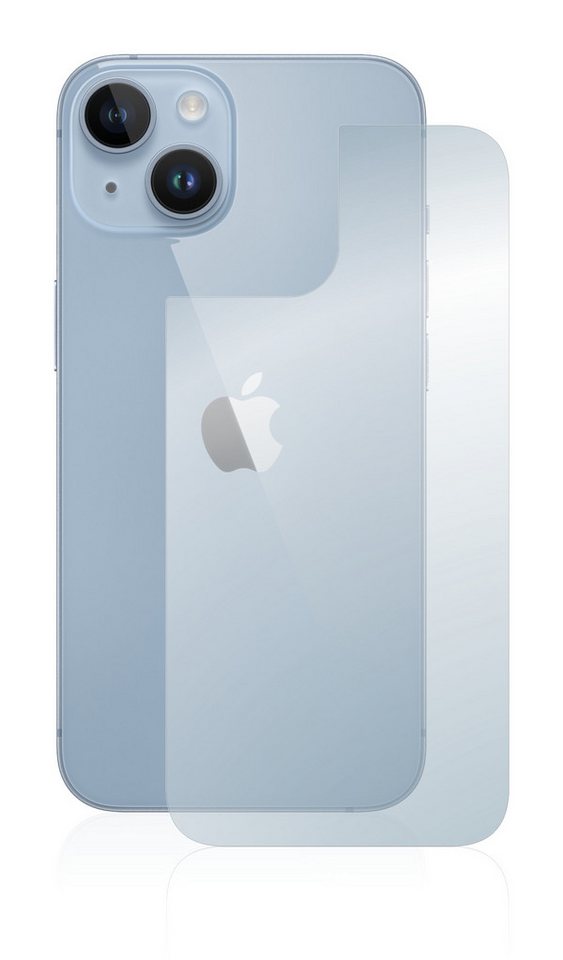 upscreen Schutzfolie für Apple iPhone 14 (Rückseite), Displayschutzfolie, Folie matt entspiegelt Anti-Reflex von upscreen