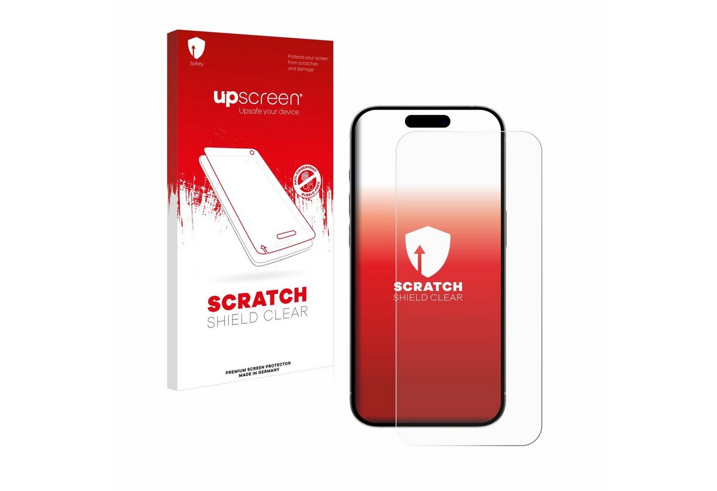 upscreen Displayschutzfolie Schutzfolie für Apple iPhone 15 Pro Max, Displayschutz Schutz Folie Klar Transparent upscreen Displayschutzfolie Schutzfolie für Apple iPhone 15 Pro Max, Displayschutz Schutz Folie Klar Transparent von upscreen