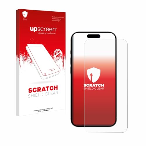 upscreen Schutzfolie für Apple iPhone 15 Pro Max – Kristall-klar, Kratzschutz, Anti-Fingerprint upscreen Schutzfolie für Apple iPhone 15 Pro Max – Kristall-klar, Kratzschutz, Anti-Fingerprint von upscreen