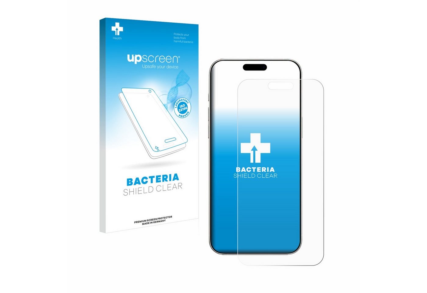 upscreen Displayschutzfolie Schutzfolie für Apple iPhone 16 Pro, Displayschutz Schutz Folie Klar antibakteriell upscreen Displayschutzfolie Schutzfolie für Apple iPhone 16 Pro, Displayschutz Schutz Folie Klar antibakteriell von upscreen