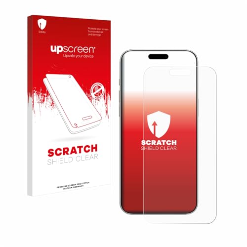 upscreen Schutzfolie für Apple iPhone 16 Pro – Made in Germany, Kristall-klar, Kratzschutz, Anti-Fingerprint upscreen Schutzfolie für Apple iPhone 16 Pro – Made in Germany, Kristall-klar, Kratzschutz, Anti-Fingerprint von upscreen