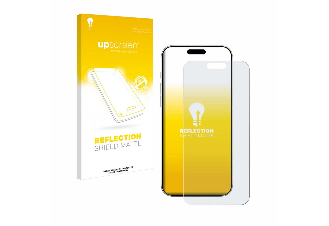 upscreen Displayschutzfolie Schutzfolie für Apple iPhone 16 Pro Max, Displayschutz Schutz Folie Matt Entspiegelungsfolie upscreen Displayschutzfolie Schutzfolie für Apple iPhone 16 Pro Max, Displayschutz Schutz Folie Matt Entspiegelungsfolie von upscreen