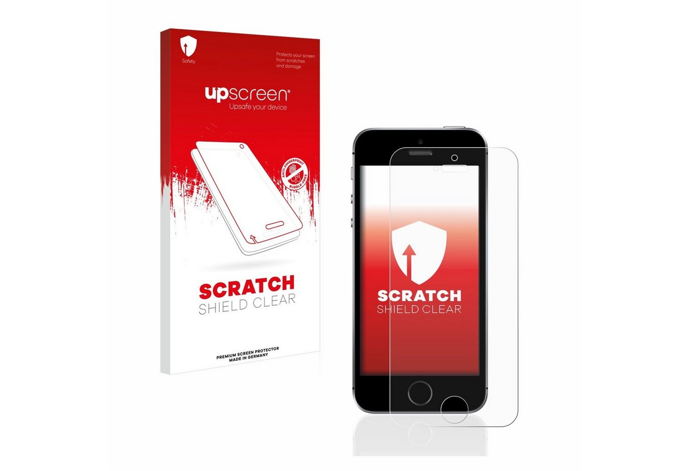 upscreen Schutzfolie für Apple iPhone SE 2016, Displayschutzfolie, Folie klar Anti-Scratch Anti-Fingerprint von upscreen