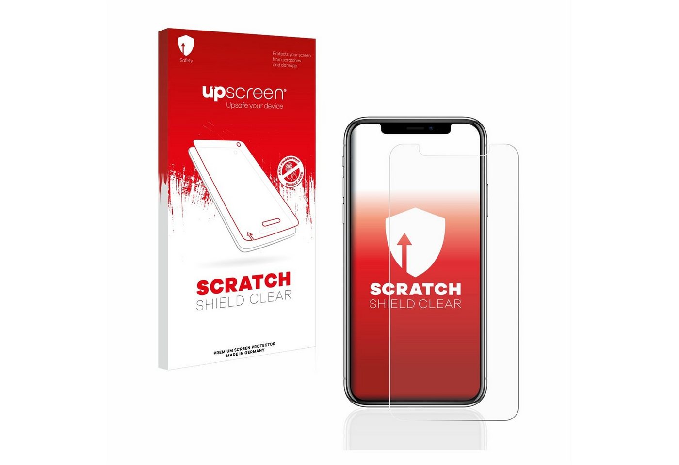 upscreen Displayschutzfolie Schutzfolie für Apple iPhone X, Displayschutz Schutz Folie Klar Transparent upscreen Displayschutzfolie Schutzfolie für Apple iPhone X, Displayschutz Schutz Folie Klar Transparent von upscreen