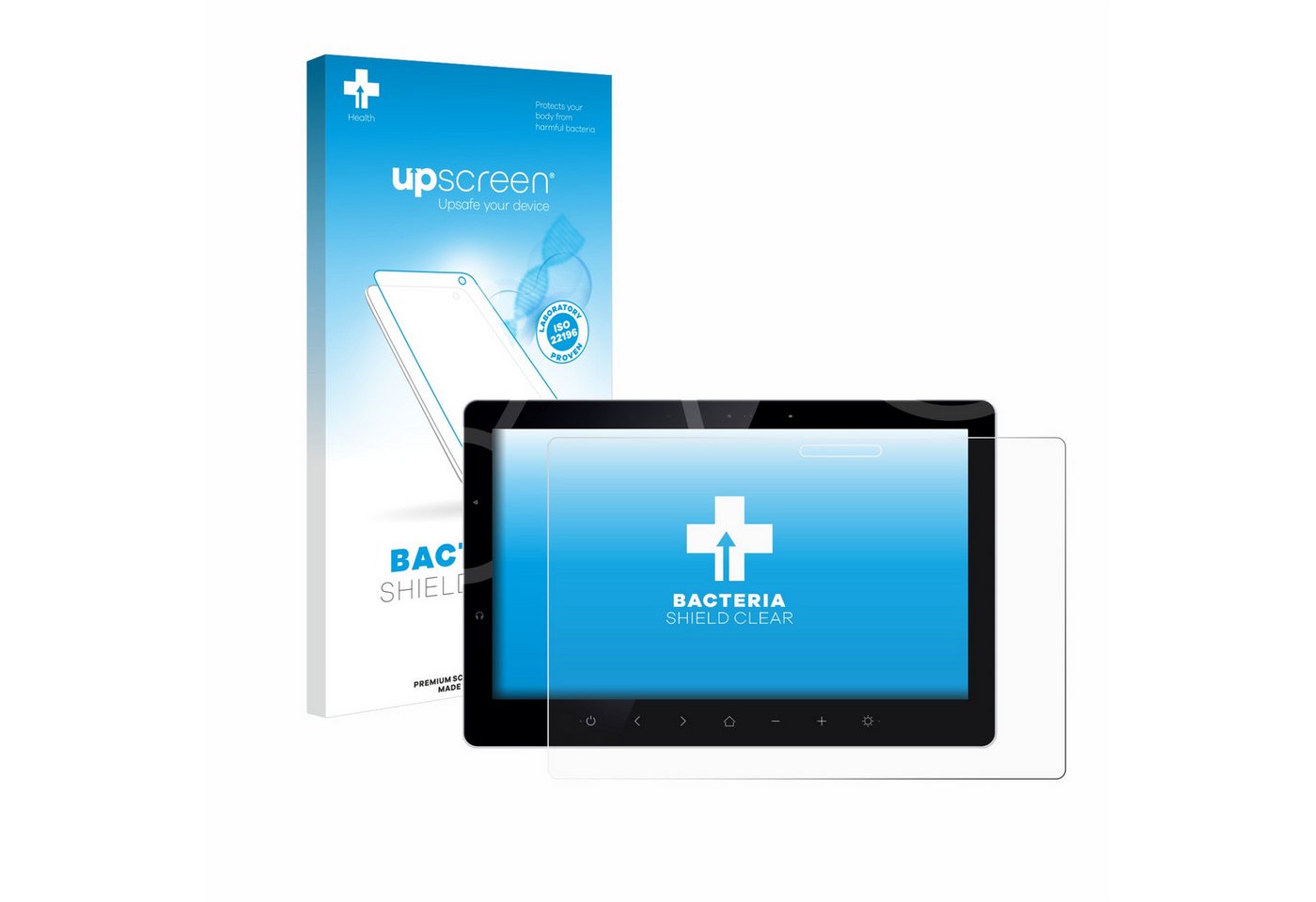 upscreen Schutzfolie für Bewatec .Tablet SF 13, Displayschutzfolie, Folie Premium klar antibakteriell" von upscreen