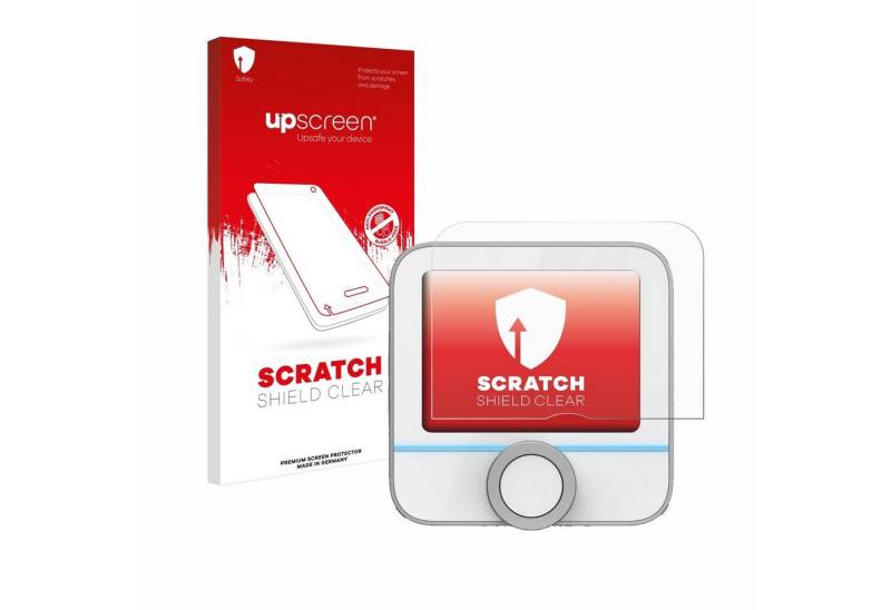 upscreen Schutzfolie für Bosch Smart Home 230 V (Raumthermostat II), Displayschutzfolie, Folie klar Anti-Scratch Anti-Fingerprint von upscreen