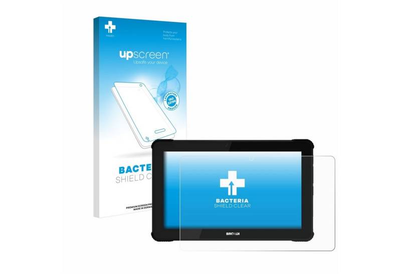 upscreen Schutzfolie für Brondi Amico Tablet, Displayschutzfolie, Folie Premium klar antibakteriell von upscreen