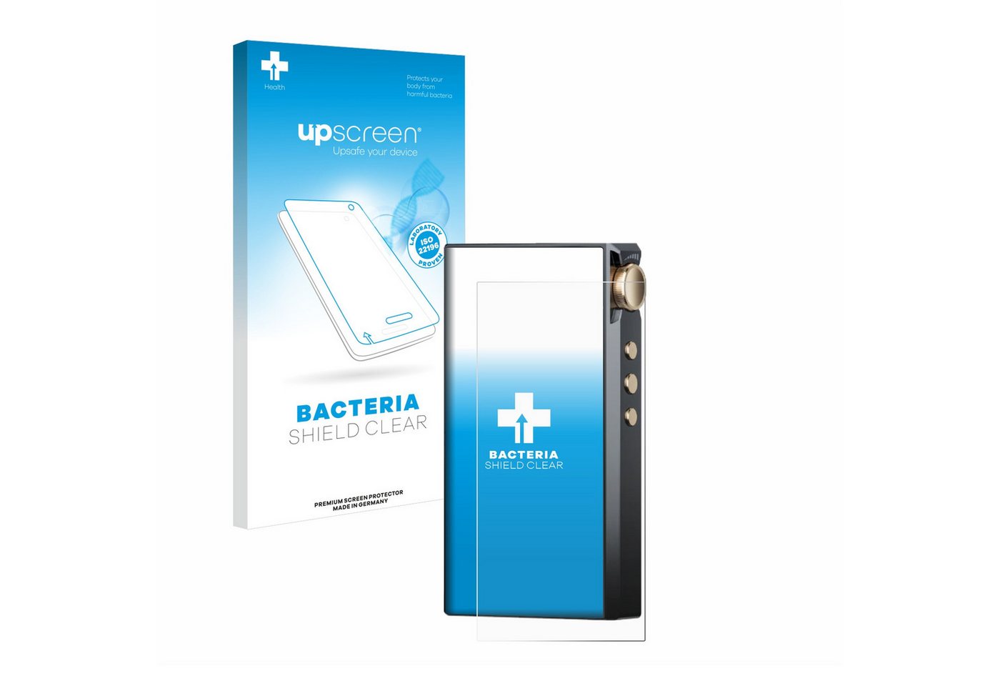 upscreen Schutzfolie für Cayin N3-Ultra, Displayschutzfolie, Folie Premium klar antibakteriell von upscreen