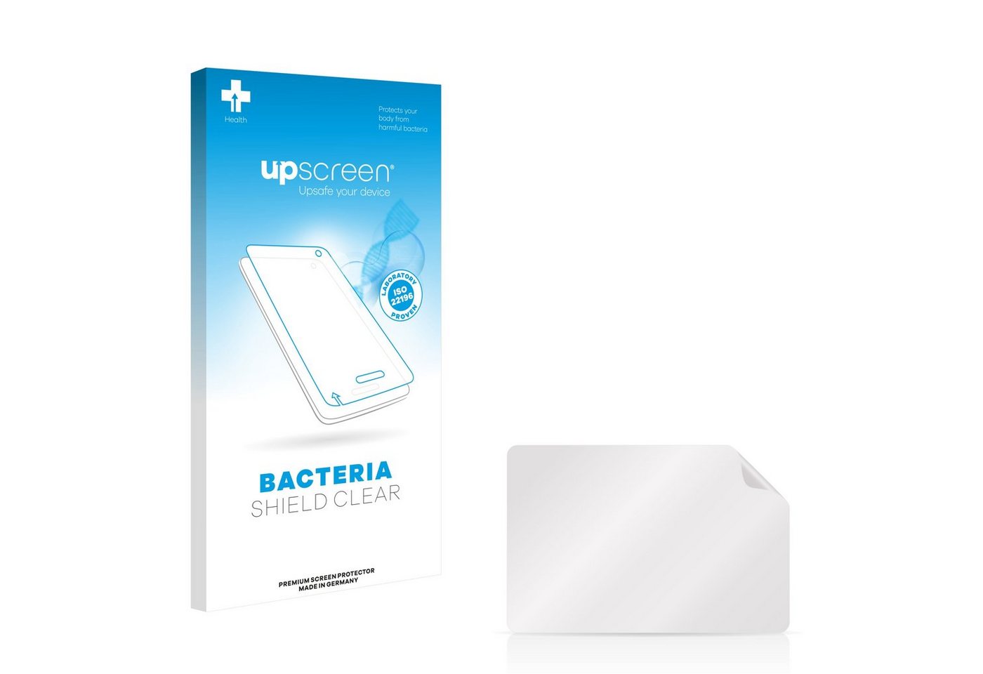 upscreen Schutzfolie für Crivit Schrittzähler, Displayschutzfolie, Folie Premium klar antibakteriell von upscreen