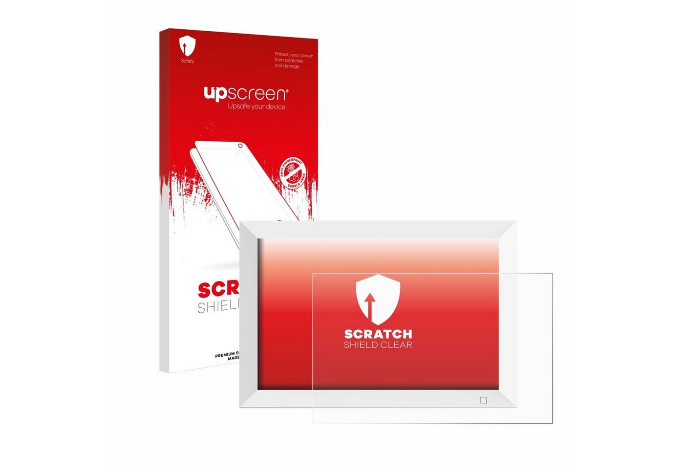 upscreen Schutzfolie für Cytem 10.1 Zoll Digitaler Bilderrahmen, Displayschutzfolie, Folie klar Anti-Scratch Anti-Fingerprint von upscreen