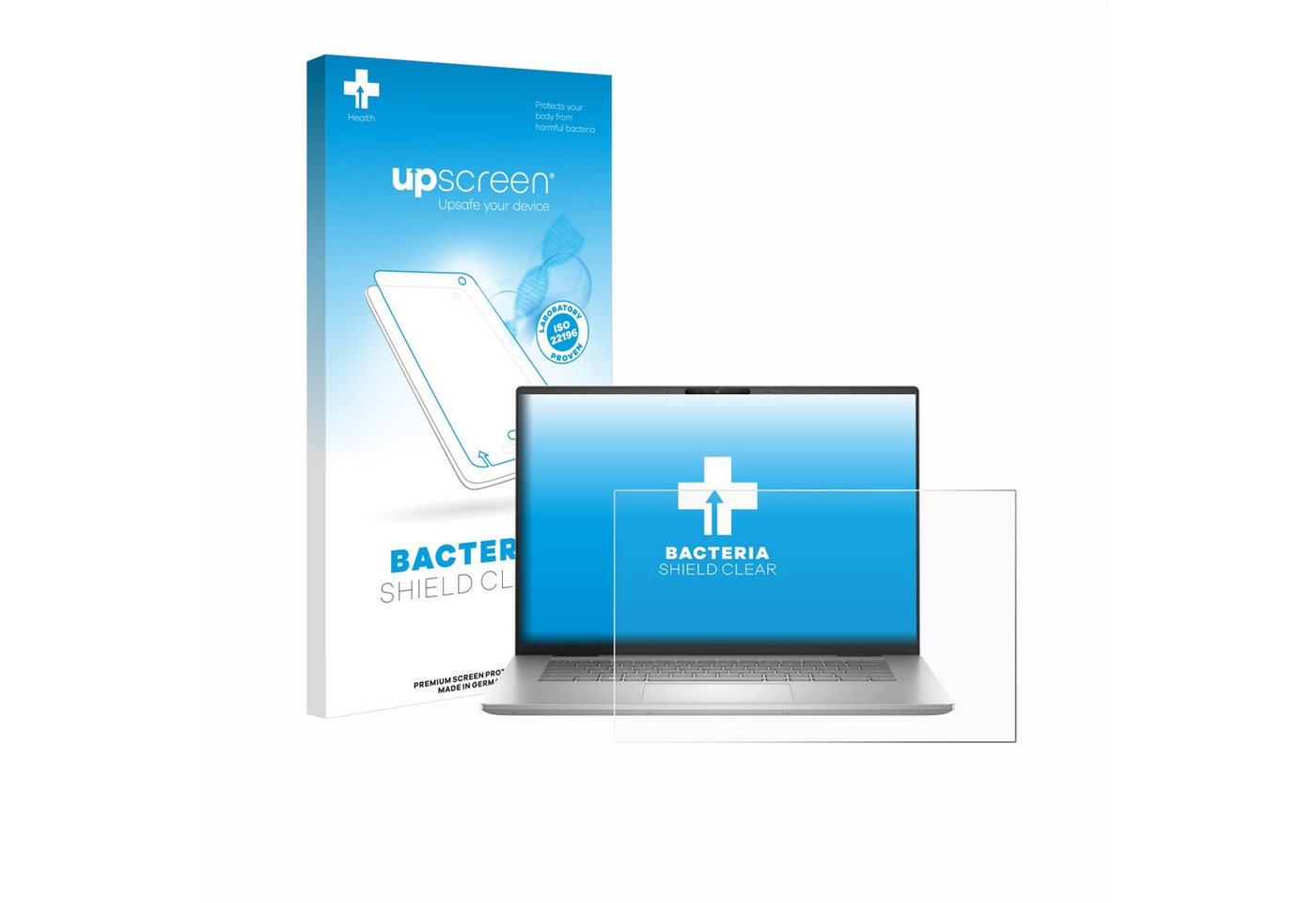 upscreen Displayschutzfolie Schutzfolie für Dell Inspiron 16 7630 Laptop, Displayschutz Schutz Folie Klar antibakteriell von upscreen