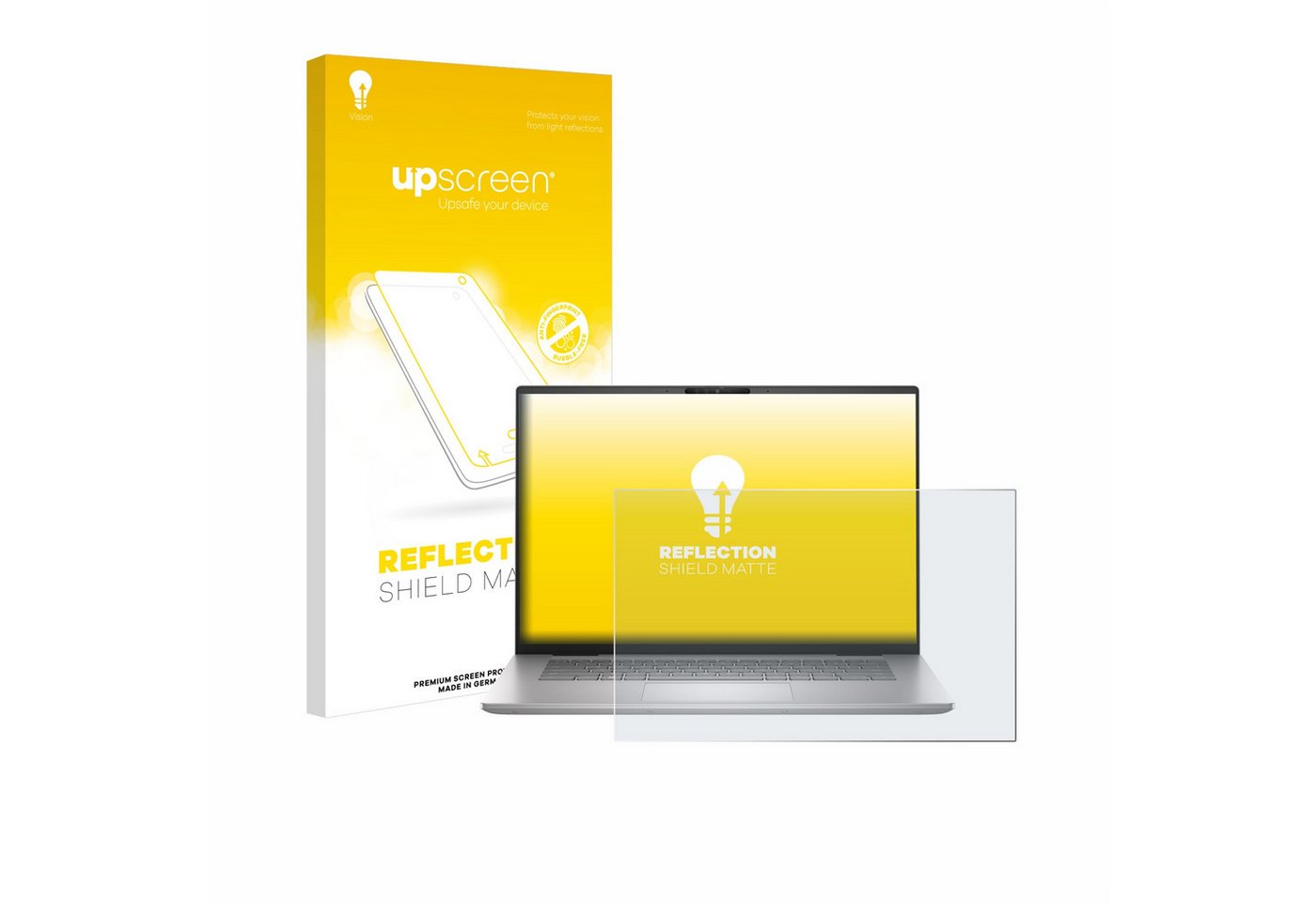 upscreen Displayschutzfolie Schutzfolie für Dell Inspiron 16 7630 Laptop, Displayschutz Schutz Folie Matt Entspiegelungsfolie von upscreen