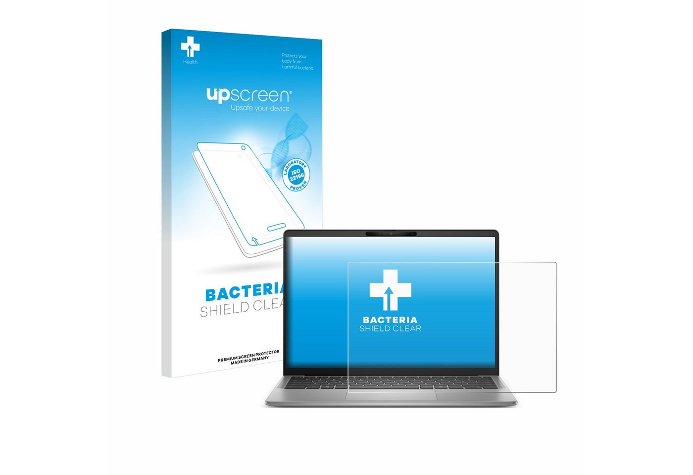 upscreen Displayschutzfolie Schutzfolie für Dell Latitude 7455 Laptop, Displayschutz Schutz Folie Klar antibakteriell von upscreen