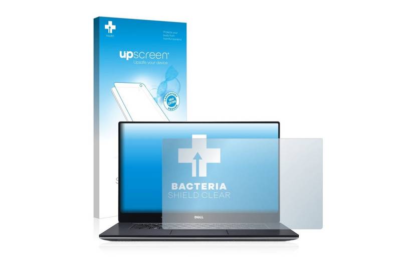 upscreen Schutzfolie für Dell XPS 15 9560, Displayschutzfolie, Folie Premium klar antibakteriell von upscreen