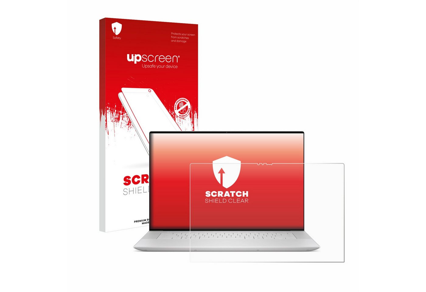 upscreen Displayschutzfolie Schutzfolie für Dell XPS 16 9640, Displayschutz Schutz Folie Klar Transparent von upscreen