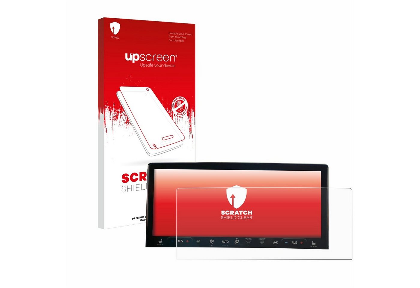 upscreen Schutzfolie für Ford Focus 2022 Sync 4 13.2, Displayschutzfolie, Folie klar Anti-Scratch Anti-Fingerprint" von upscreen