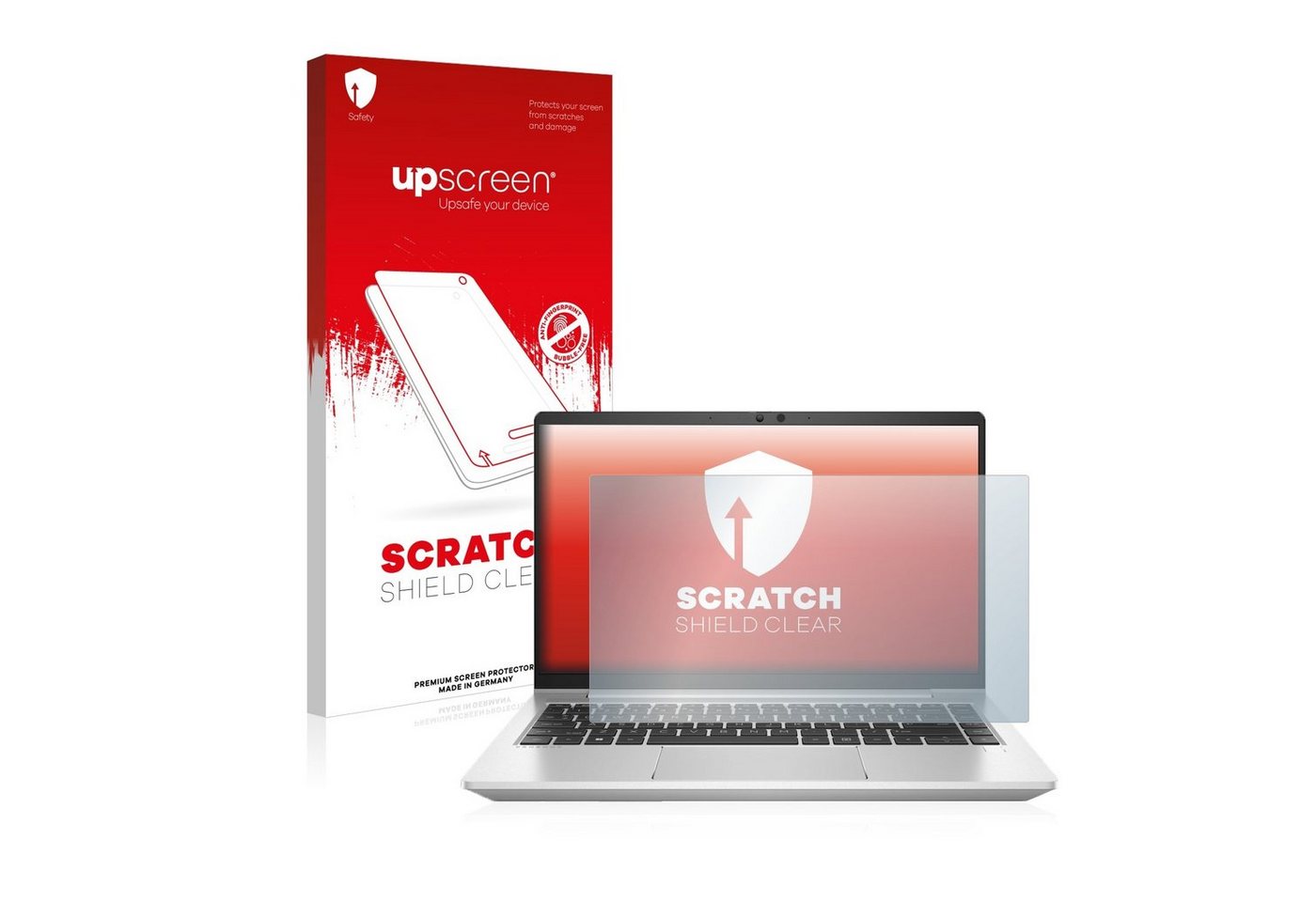 upscreen Schutzfolie für HP ProBook 445 G8, Displayschutzfolie, Folie klar Anti-Scratch Anti-Fingerprint von upscreen