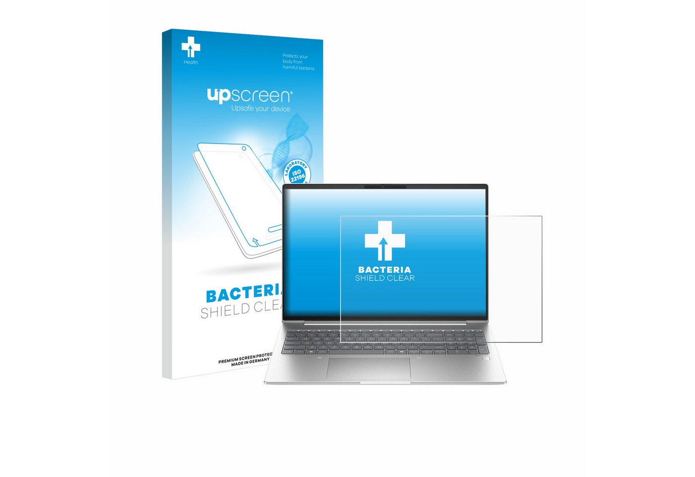 upscreen Displayschutzfolie Schutzfolie für HP ProBook 460 G11, Displayschutz Schutz Folie Klar antibakteriell von upscreen