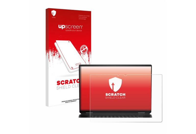 upscreen Displayschutzfolie Schutzfolie für HP Spectre x360 16" 2-in-1 2024, Displayschutz Schutz Folie Klar Transparent von upscreen