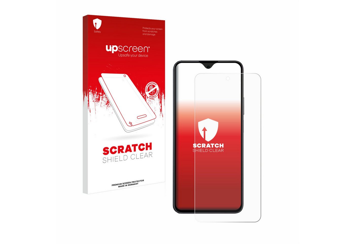 upscreen Schutzfolie für Honor 90 Smart, Displayschutzfolie, Folie klar Anti-Scratch Anti-Fingerprint von upscreen