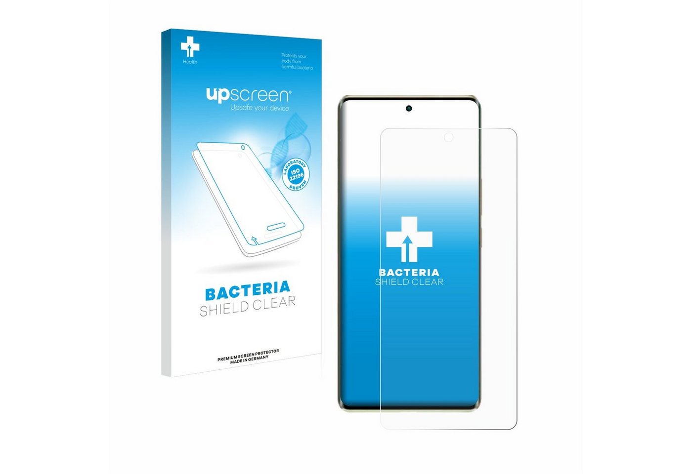 upscreen Schutzfolie für Infinix Zero 30 4G, Displayschutzfolie, Folie Premium klar antibakteriell von upscreen