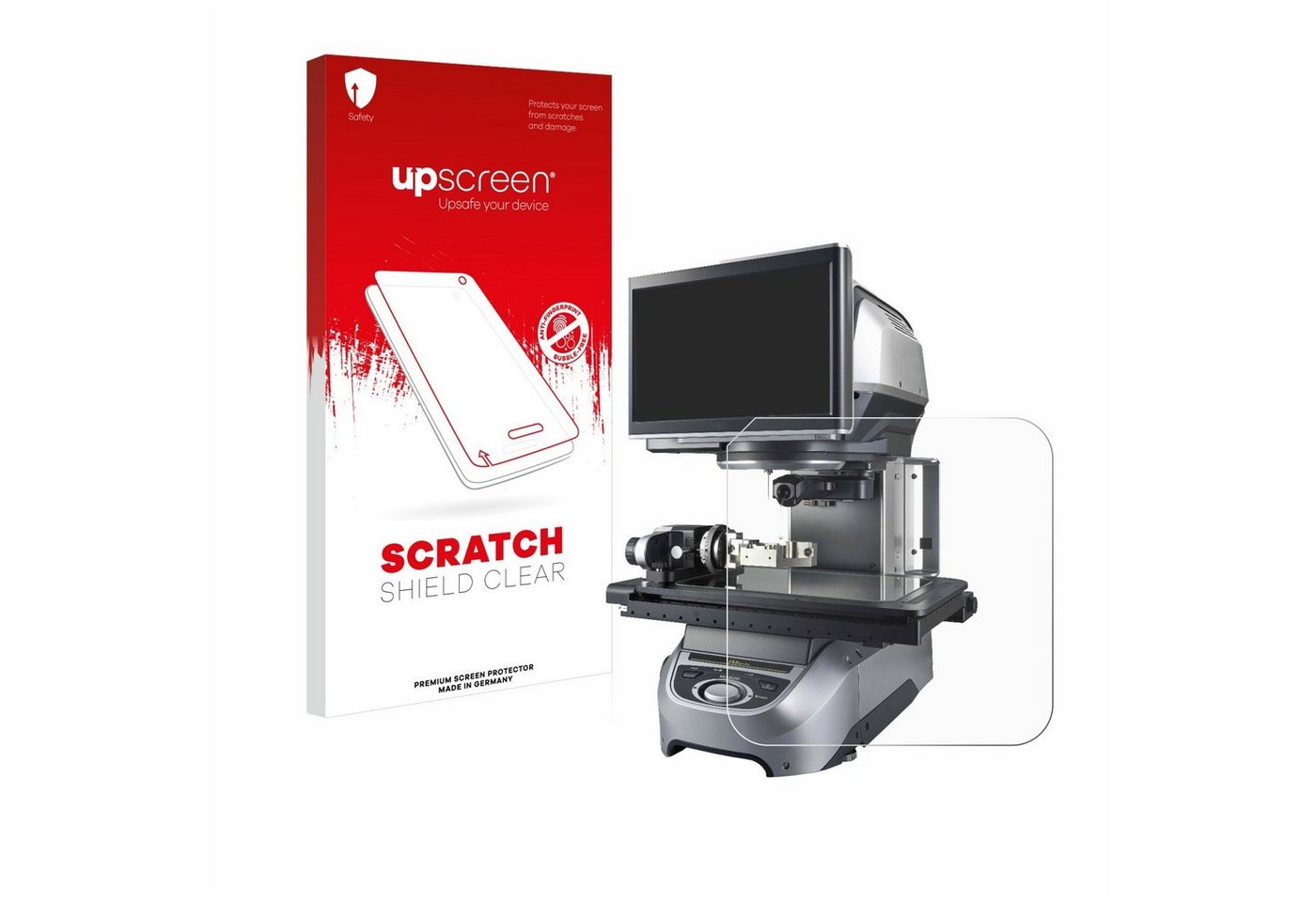 upscreen Schutzfolie für Keyence IM-8020 Glasplatte, Displayschutzfolie, Folie klar Anti-Scratch Anti-Fingerprint von upscreen