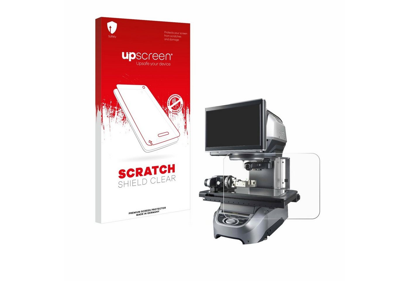 upscreen Schutzfolie für Keyence IM-8030 Glasplatte, Displayschutzfolie, Folie klar Anti-Scratch Anti-Fingerprint von upscreen