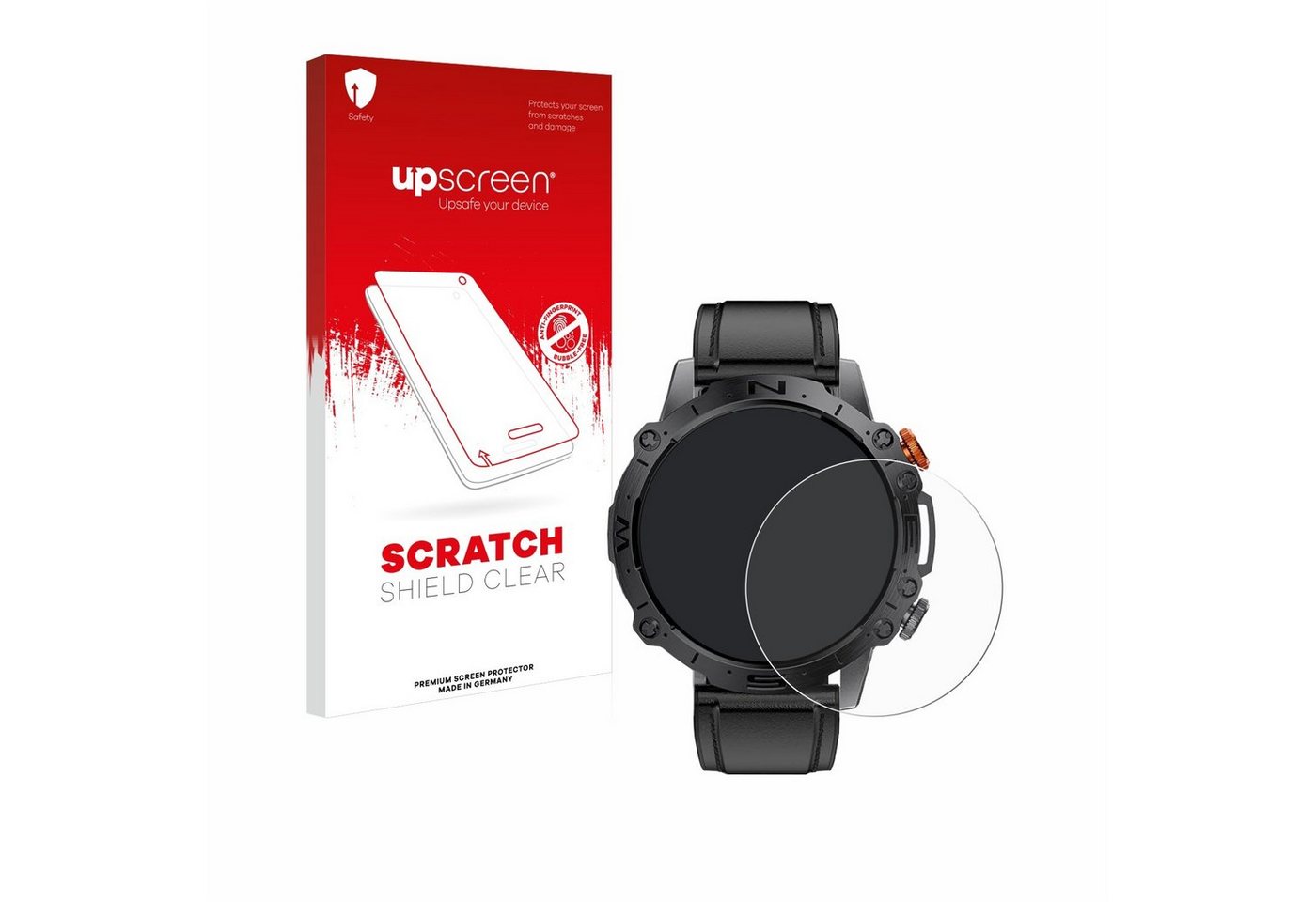 upscreen Schutzfolie für LIGE ST19 1.43, Displayschutzfolie, Folie klar Anti-Scratch Anti-Fingerprint" von upscreen