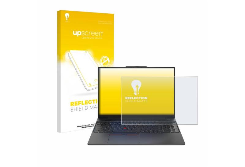 upscreen Displayschutzfolie Schutzfolie für Lenovo ThinkPad E16 Gen 3, 1 Stück, Displayschutz Schutz Folie Matt Entspiegelungsfolie von upscreen