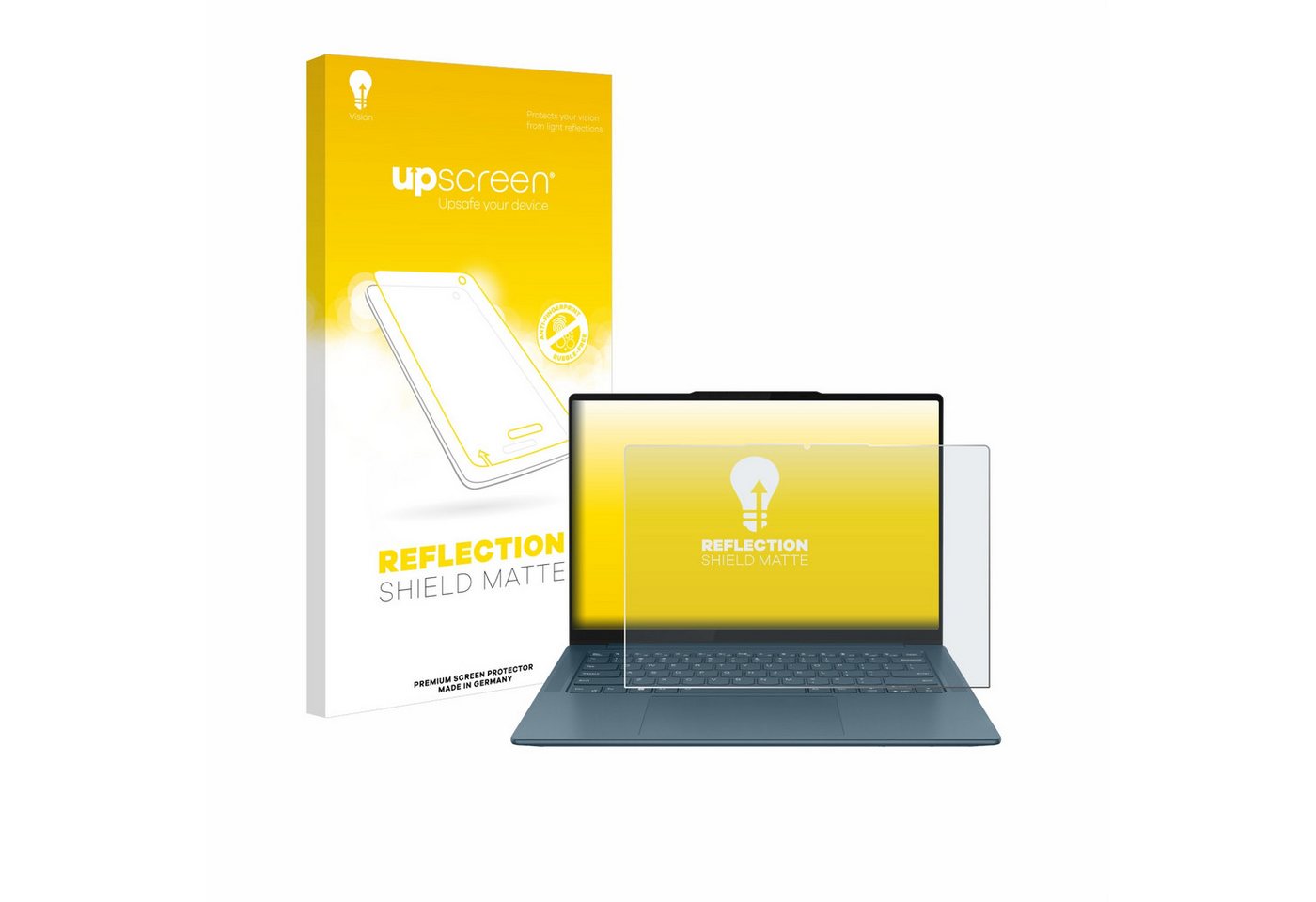 upscreen Displayschutzfolie Schutzfolie für Lenovo Yoga Pro 7 Gen 9 14" Touch, Displayschutz Schutz Folie Matt Entspiegelungsfolie von upscreen