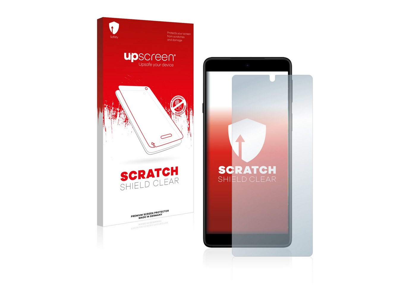 upscreen Schutzfolie für Motorola Edge 20, Displayschutzfolie, Folie klar Anti-Scratch Anti-Fingerprint von upscreen