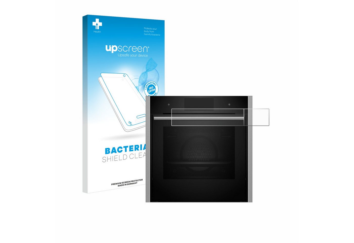 upscreen Schutzfolie für Neff B64FT33N0, Displayschutzfolie, Folie Premium klar antibakteriell von upscreen