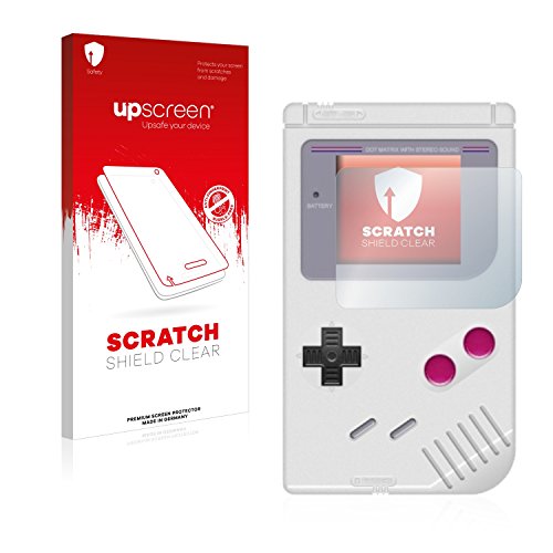 upscreen Schutzfolie für Nintendo Gameboy (1989) – Made in Germany, Kristall-klar, Kratzschutz, Anti-Fingerprint von upscreen