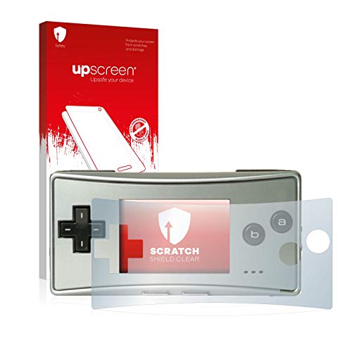 upscreen Schutzfolie für Nintendo Gameboy Micro – Kristall-klar, Kratzschutz, Anti-Fingerprint von upscreen