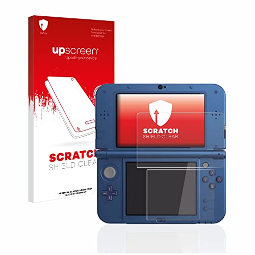 upscreen Schutzfolie für Nintendo New 3DS XL – Kristall-klar, Kratzschutz, Anti-Fingerprint von upscreen