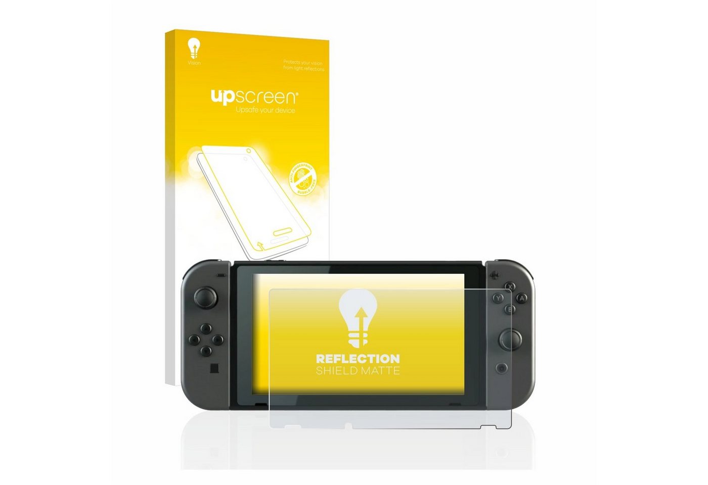 upscreen Schutzfolie für Nintendo Switch, Displayschutzfolie, Folie matt entspiegelt Anti-Reflex von upscreen