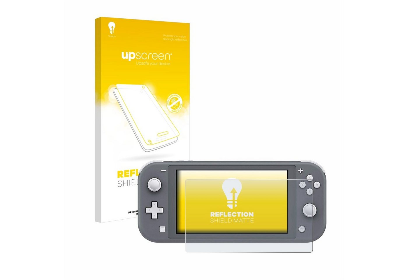 upscreen Schutzfolie für Nintendo Switch Lite, Displayschutzfolie, Folie matt entspiegelt Anti-Reflex von upscreen