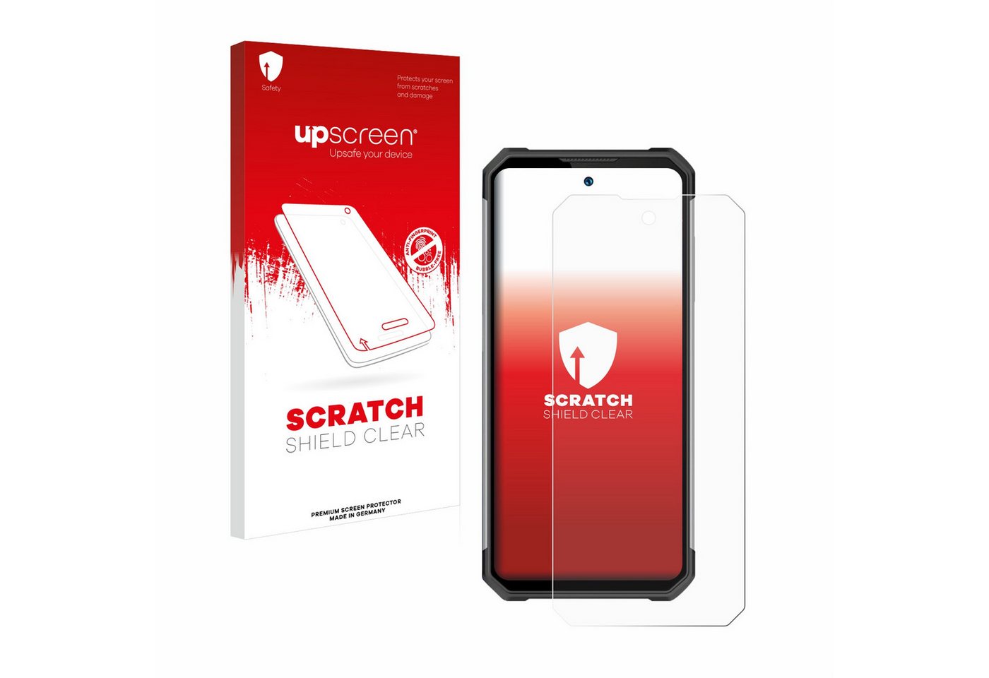 upscreen Schutzfolie für Oukitel WP27, Displayschutzfolie, Folie klar Anti-Scratch Anti-Fingerprint von upscreen