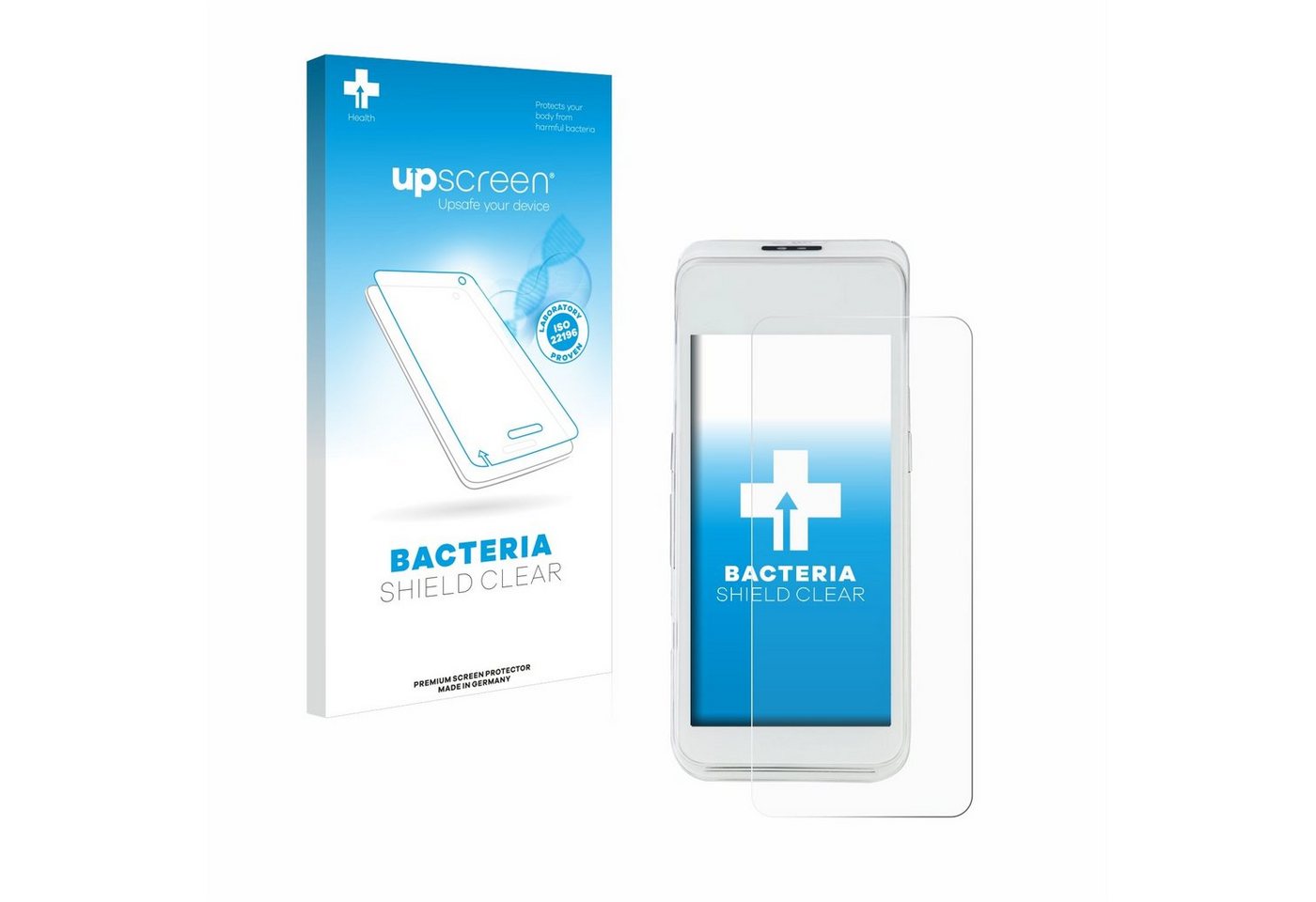 upscreen Schutzfolie für Pax A920 Pro, Displayschutzfolie, Folie Premium klar antibakteriell von upscreen