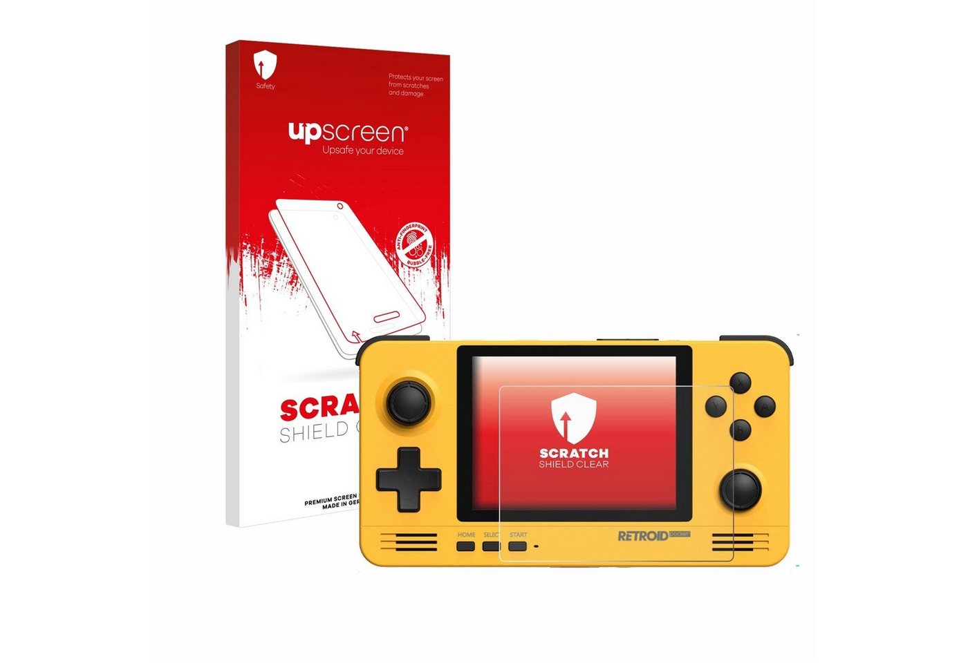 upscreen Schutzfolie für Retroid Pocket 2, Displayschutzfolie, Folie klar Anti-Scratch Anti-Fingerprint von upscreen