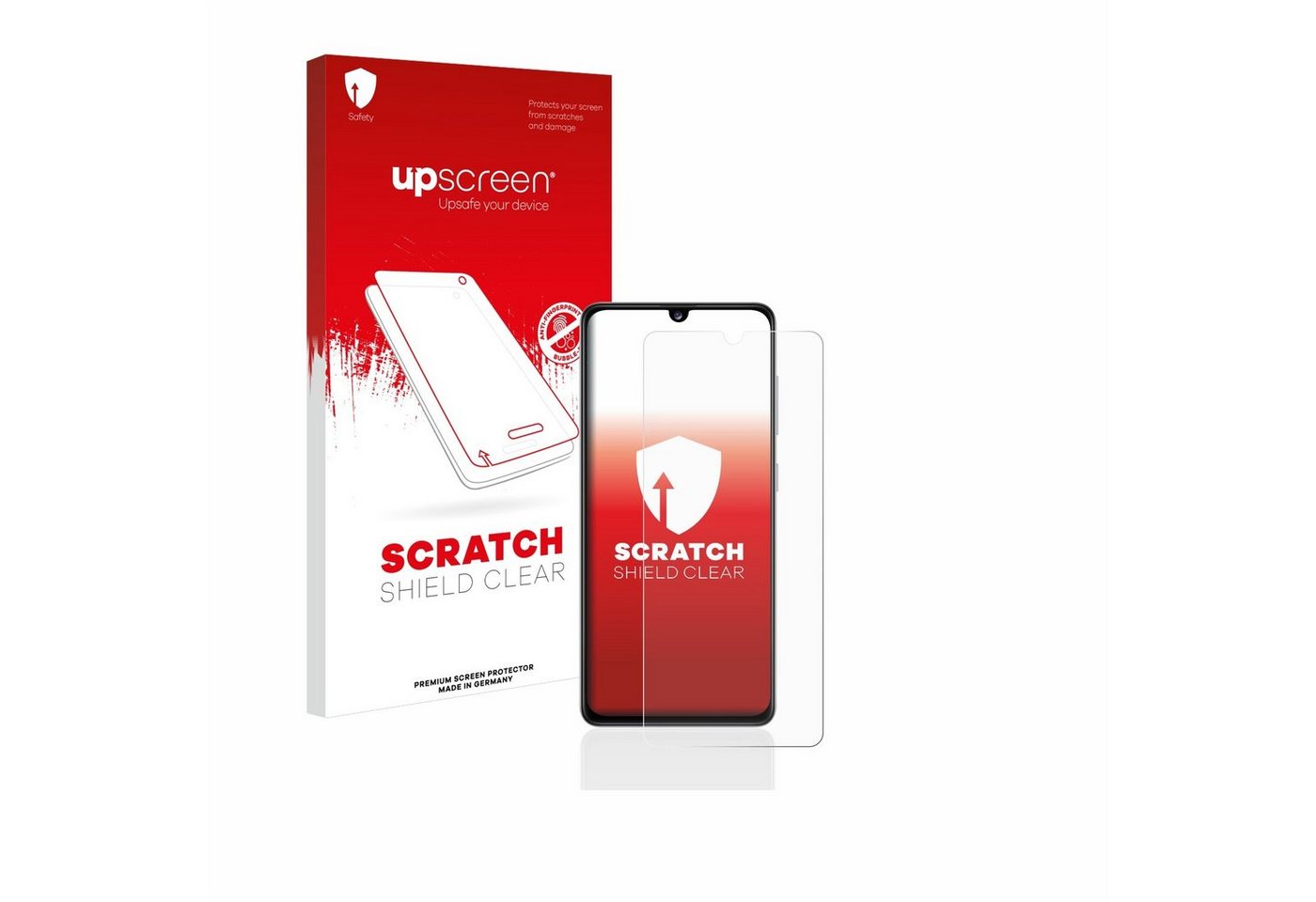 upscreen Schutzfolie für Samsung Galaxy A41, Displayschutzfolie, Folie klar Anti-Scratch Anti-Fingerprint von upscreen