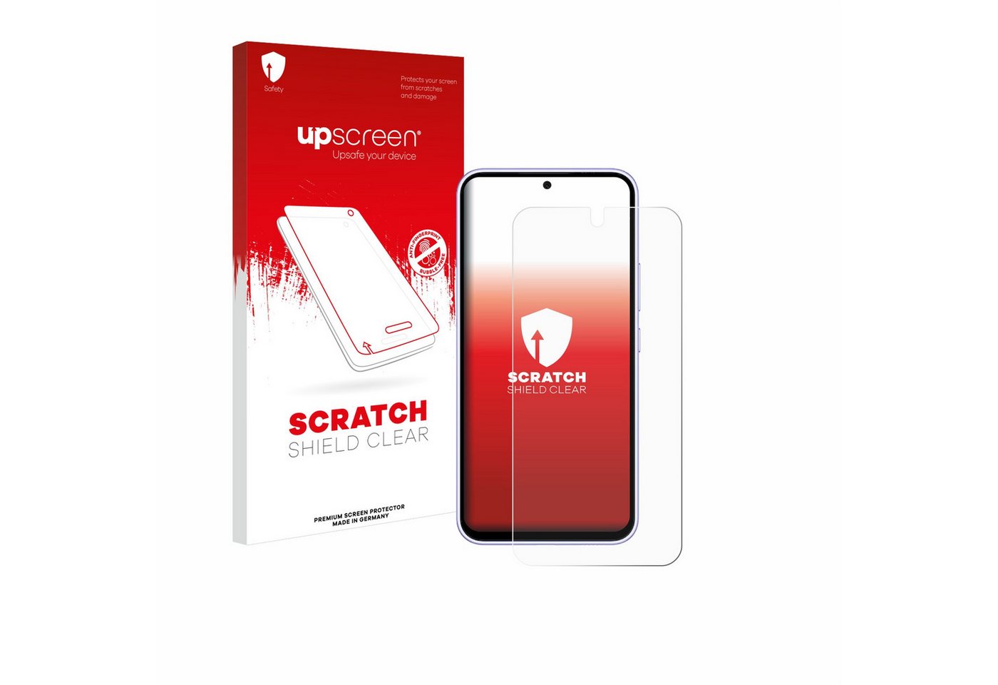 upscreen Schutzfolie für Samsung Galaxy A54 5G Enterprise Edition, Displayschutzfolie, Folie klar Anti-Scratch Anti-Fingerprint von upscreen