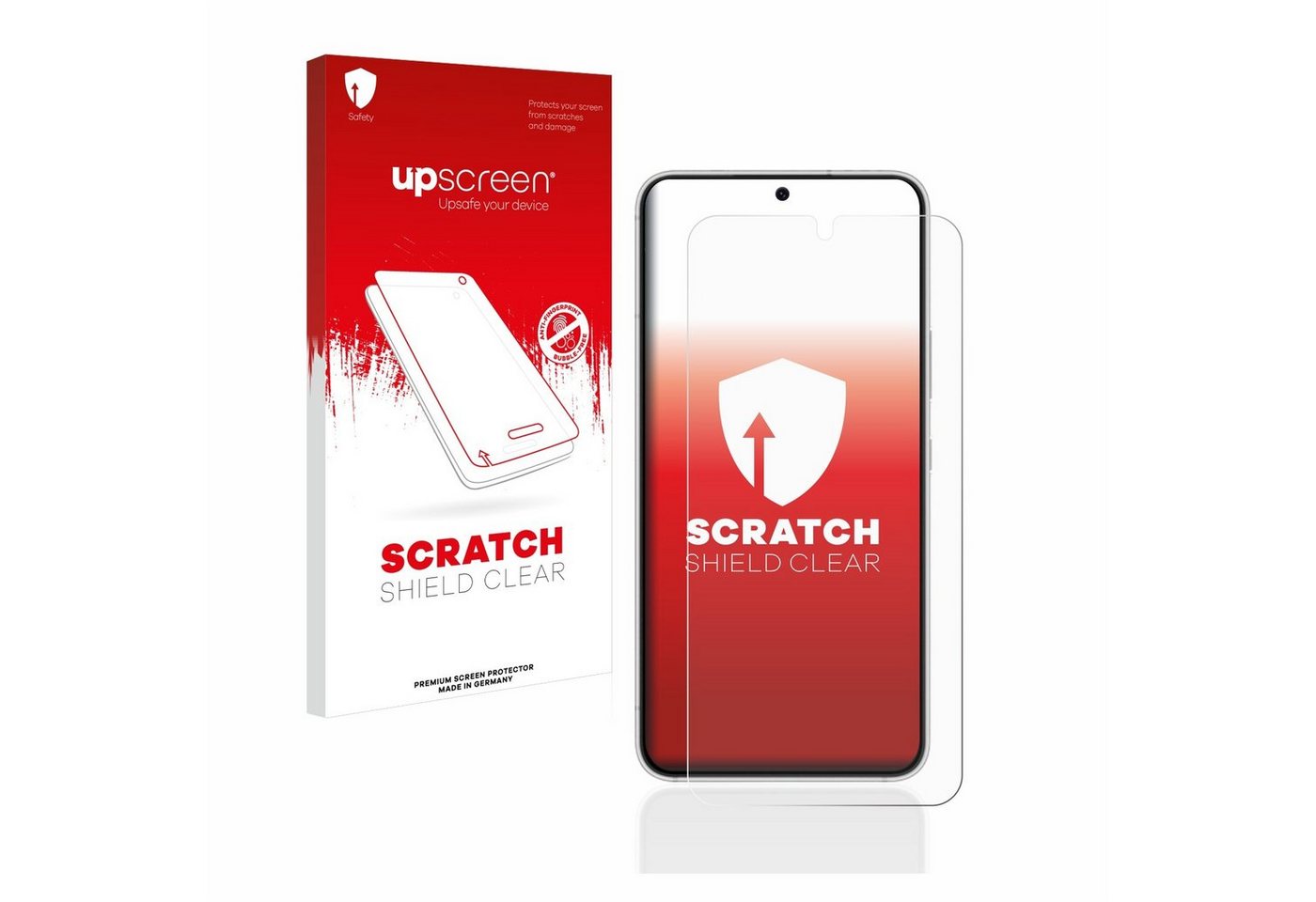 upscreen Schutzfolie für Samsung Galaxy S22 5G, Displayschutzfolie, Folie klar Anti-Scratch Anti-Fingerprint von upscreen