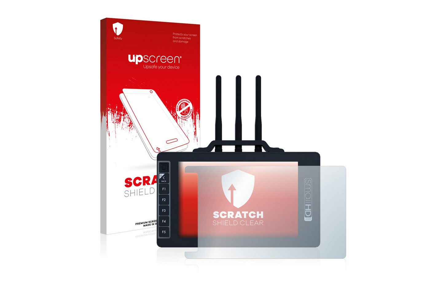 upscreen Schutzfolie für SmallHD 703 Bolt Wireless Monitor, Displayschutzfolie, Folie klar Anti-Scratch Anti-Fingerprint von upscreen