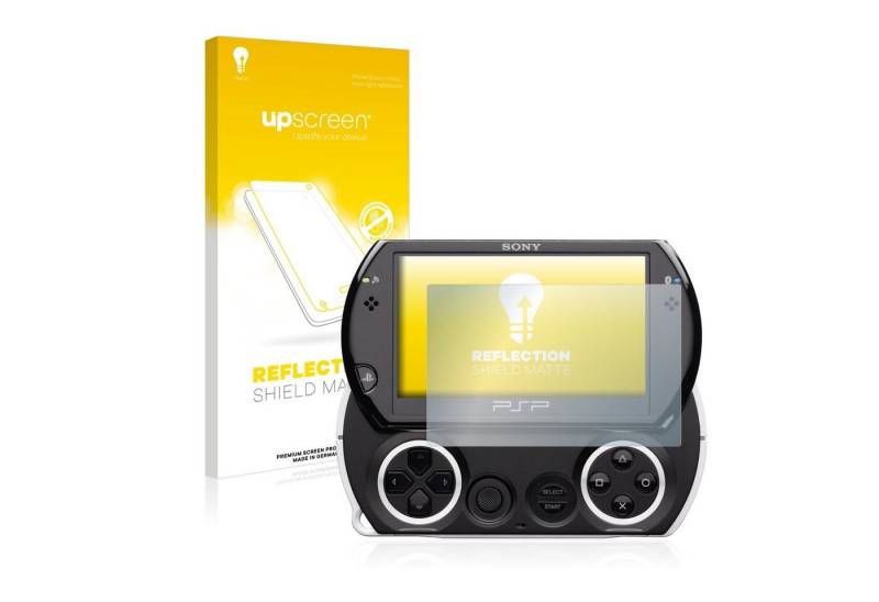 upscreen Schutzfolie für Sony PSP Go, Displayschutzfolie, Folie matt entspiegelt Anti-Reflex von upscreen