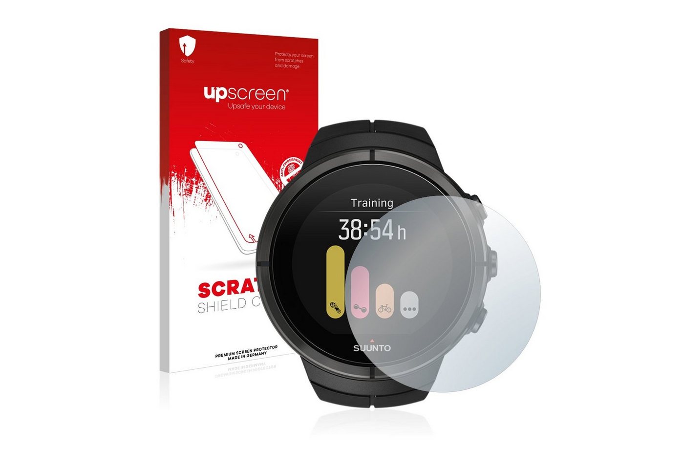 upscreen Schutzfolie für Suunto Spartan Ultra, Displayschutzfolie, Folie klar Anti-Scratch Anti-Fingerprint von upscreen