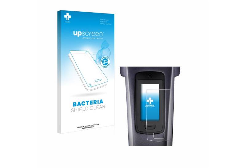 upscreen Schutzfolie für TQ HPR50 E-Bike System, Displayschutzfolie, Folie Premium klar antibakteriell von upscreen