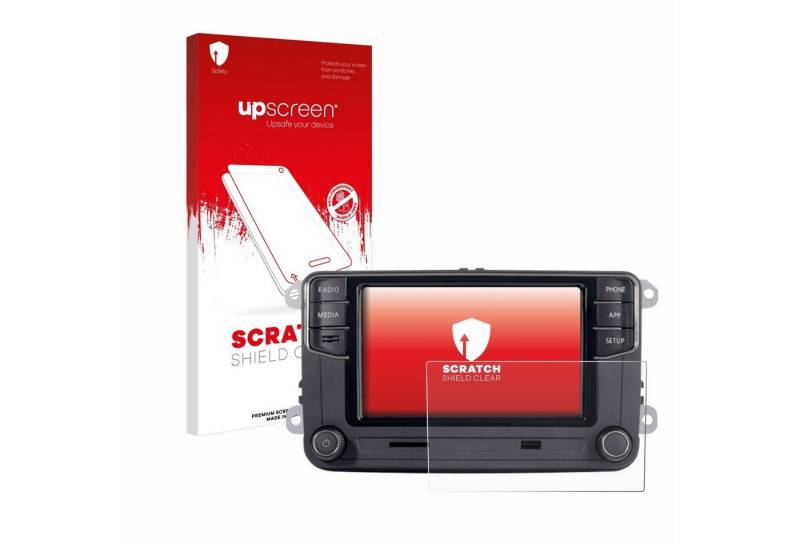 upscreen Schutzfolie für Volkswagen Autoradio Composition Touch RCD330+ 6.5, Displayschutzfolie, Folie klar Anti-Scratch Anti-Fingerprint" von upscreen
